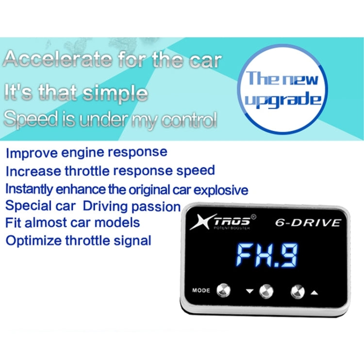 For Mazda BT-50(UP) 2011- TROS TS-6Drive Potent Booster Electronic Throttle Controller - In Car by TROS | Online Shopping UK | buy2fix