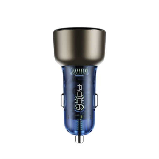 ROCK H16 PD 72W Type-C / USB-C + USB Dual Ports Car Charger - In Car by ROCK | Online Shopping UK | buy2fix
