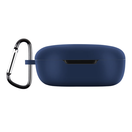 For Xiaomi Redmi Buds 4 Lite Silicone Earphone Protective Case with Hook (Midnight Blue) - Xiaomi Earphone Case by buy2fix | Online Shopping UK | buy2fix