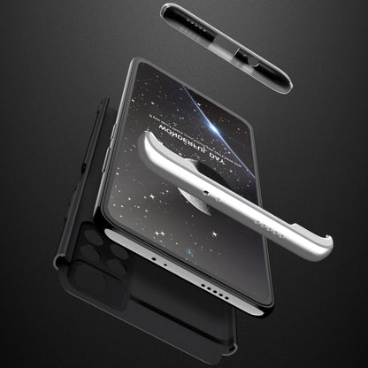 For Xiaomi Poco M4 Pro / Redmi Note 11 CN Version GKK Three Stage Splicing PC Phone Case(Black Silver) - Xiaomi Cases by GKK | Online Shopping UK | buy2fix