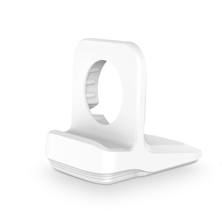 Silicone Charging Holder for Apple Watch(White) - Charger / Holder by buy2fix | Online Shopping UK | buy2fix