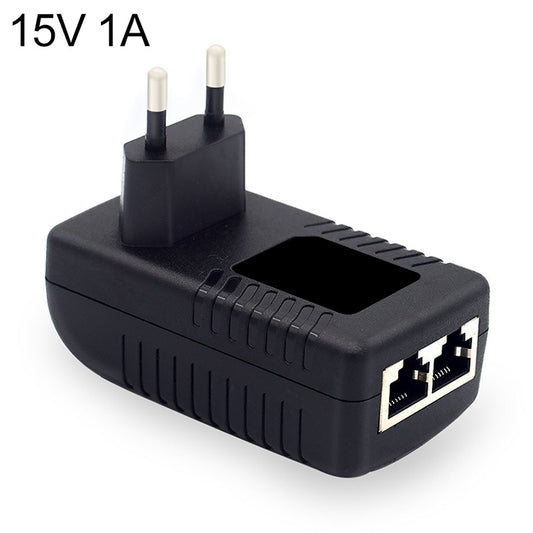 15V 1A Router AP Wireless POE / LAD Power Adapter(EU Plug) - Network Hardware by buy2fix | Online Shopping UK | buy2fix