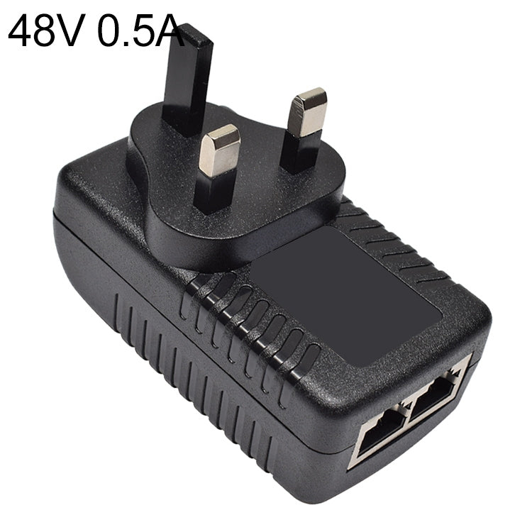 48V 0.5A Router AP Wireless POE / LAD Power Adapter(UK Plug) - Network Hardware by buy2fix | Online Shopping UK | buy2fix