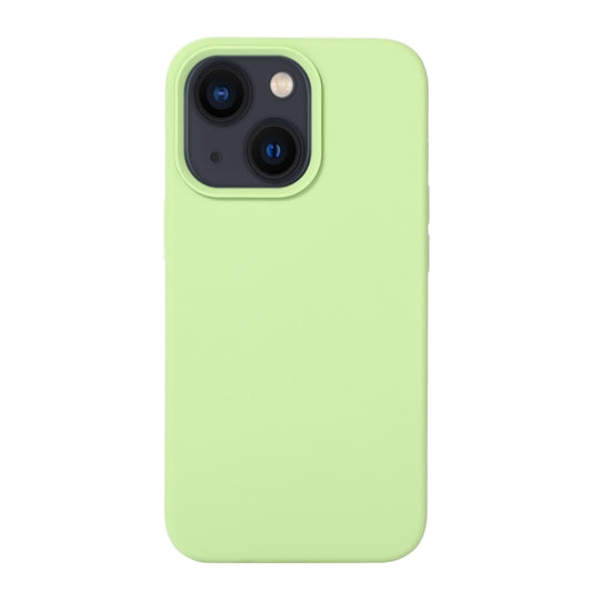 For iPhone 14 Liquid Silicone Phone Case (Matcha Green) - iPhone 14 Cases by buy2fix | Online Shopping UK | buy2fix