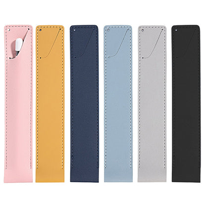 PU Leather Shockproof Protective Case for Apple Pencil 1 / 2(Grey) - Pencil Accessories by buy2fix | Online Shopping UK | buy2fix