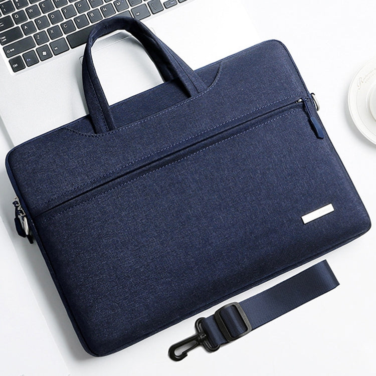 Handbag Laptop Bag Inner Bag with Shoulder Strap, Size:16.1 inch(Dark Blue) - Other by buy2fix | Online Shopping UK | buy2fix