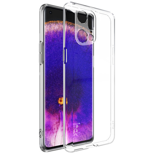 For OPPO Find X5 Pro IMAK UX-10 Series Transparent Shockproof TPU Phone Case(Transparent) - OPPO Cases by imak | Online Shopping UK | buy2fix