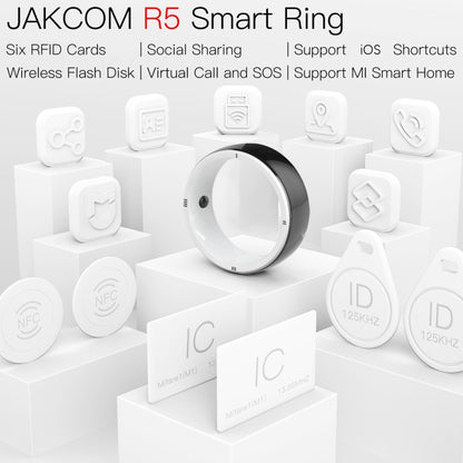 JAKCOM R5 Smart Ring Multifunction Smart Wear Ring, Size:S - Smart Wear by JAKCOM | Online Shopping UK | buy2fix