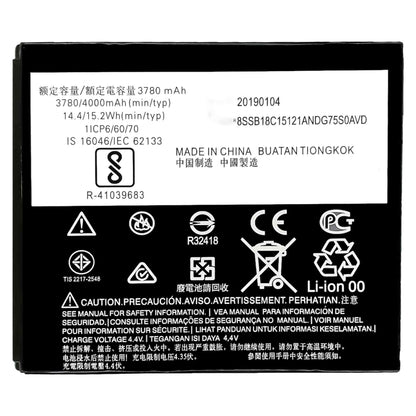 HC60 4000mAh For Motorola Moto C Plus Li-Polymer Battery Replacement - For Motorola by buy2fix | Online Shopping UK | buy2fix