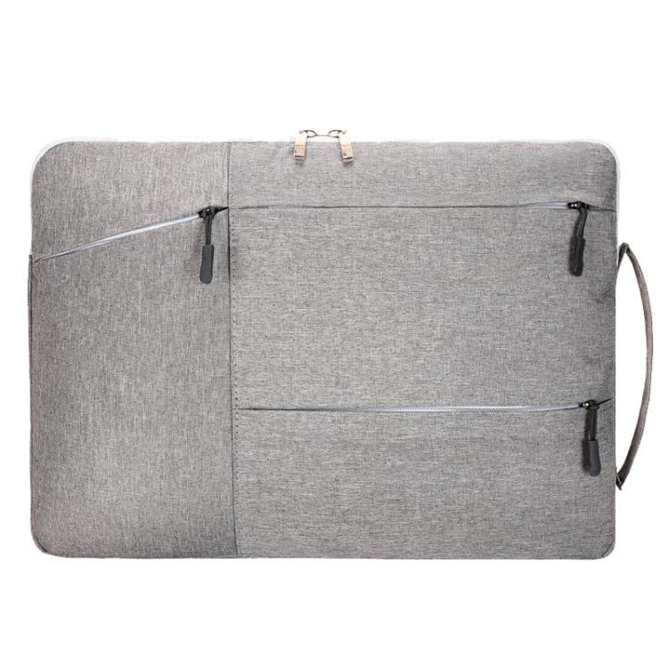 C310 Portable Casual Laptop Handbag, Size:15.6-17 inch(Grey) - 13.3 inch by buy2fix | Online Shopping UK | buy2fix