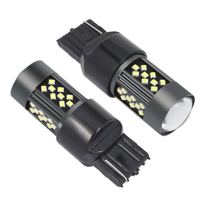 1 Pair 7443 12V 7W Strobe Car LED Fog Light(Lime Light) - In Car by buy2fix | Online Shopping UK | buy2fix