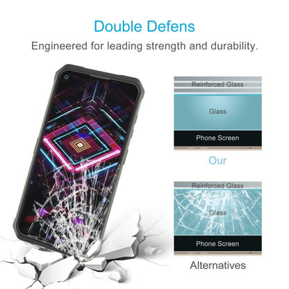 50 PCS 0.26mm 9H 2.5D Tempered Glass Film For Doogee V11 - For Doogee by buy2fix | Online Shopping UK | buy2fix