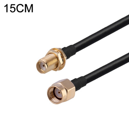 RP-SMA Male to SMA Female RG174 RF Coaxial Adapter Cable, Length: 15cm - Connectors by buy2fix | Online Shopping UK | buy2fix