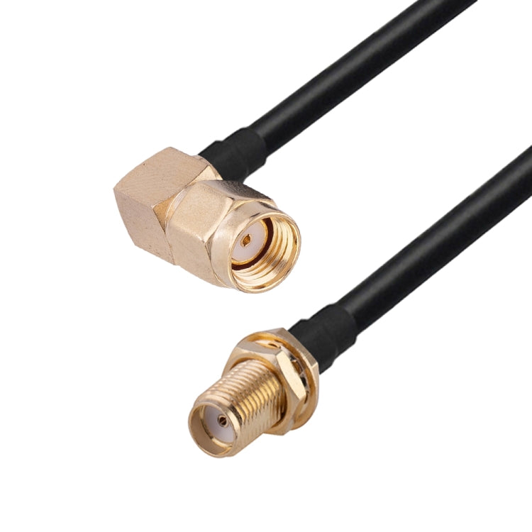 PR-SMA Male Elbow to SMA Female RG174 RF Coaxial Adapter Cable, Length: 15cm - Connectors by buy2fix | Online Shopping UK | buy2fix