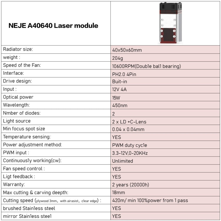 NEJE MASTER 3 Plus Laser Engraver with A40640 Laser Module(EU Plug) - Consumer Electronics by NEJE | Online Shopping UK | buy2fix