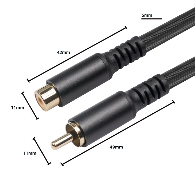 3709MF RCA Male to Female Audio & Video Extension Cable, Length:3m - RCA Cable by buy2fix | Online Shopping UK | buy2fix