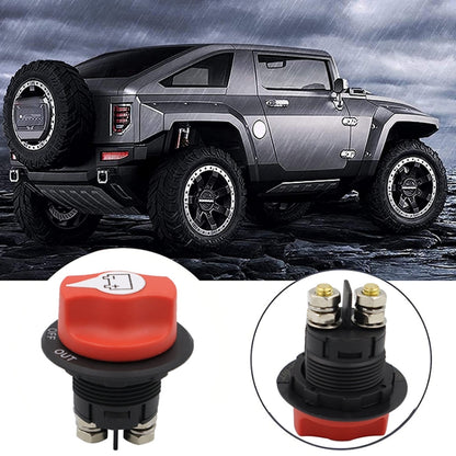 200A 6AWG Car Yacht Battery Selector Isolator Disconnect Rotary Switch Cut With Power Cord - In Car by buy2fix | Online Shopping UK | buy2fix