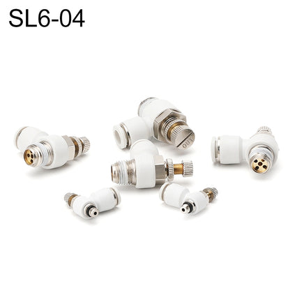 SL6-04 LAIZE SL Throttle Valve Elbow Pneumatic Quick Connector -  by LAIZE | Online Shopping UK | buy2fix