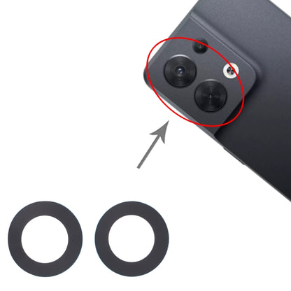 For OPPO Reno8 5G/Reno8 China 10 PCS Back Camera Lens - Camera Series by buy2fix | Online Shopping UK | buy2fix