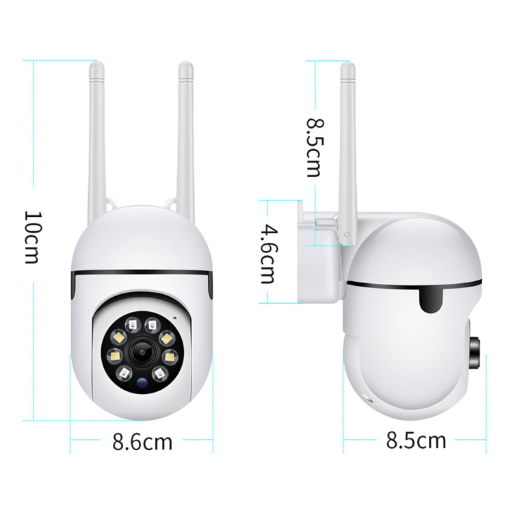 A7 1080P HD Wireless WiFi Smart Surveillance Camera Support Night Vision / Two Way Audio with 32G Memory - Security by buy2fix | Online Shopping UK | buy2fix