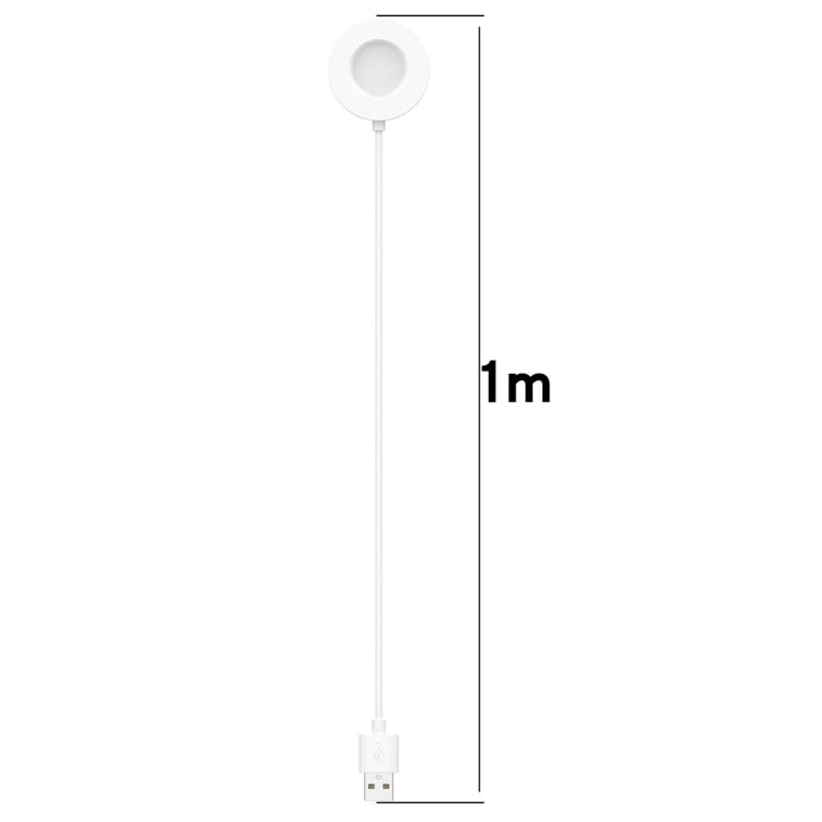 For Xiaomi Watch S1 Pro Smart Watch Magnetic Charging Cable, Length: 1m(White) - Smart Wear by buy2fix | Online Shopping UK | buy2fix