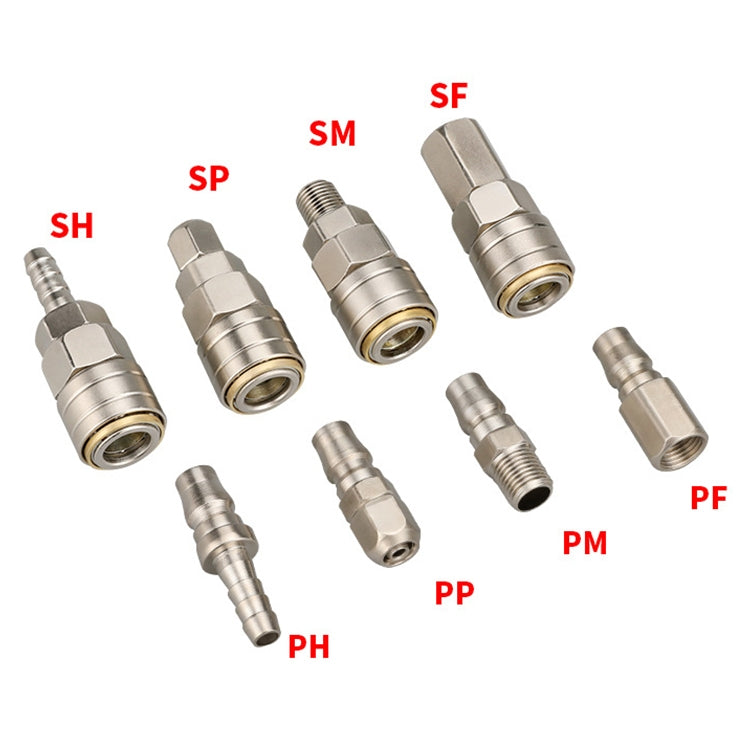 LAIZE SH-20 10pcs C-type Self-lock Pneumatic Quick Fitting Connector -  by LAIZE | Online Shopping UK | buy2fix