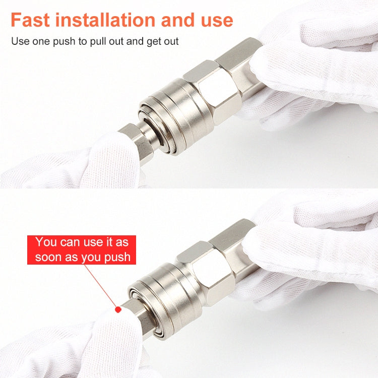 LAIZE PP-40 10pcs C-type Self-lock Pneumatic Quick Fitting Connector -  by LAIZE | Online Shopping UK | buy2fix