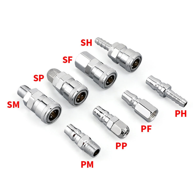 LAIZE PH-30 10pcs C-type Self-lock Air Tube Pneumatic Quick Fitting Connector -  by LAIZE | Online Shopping UK | buy2fix