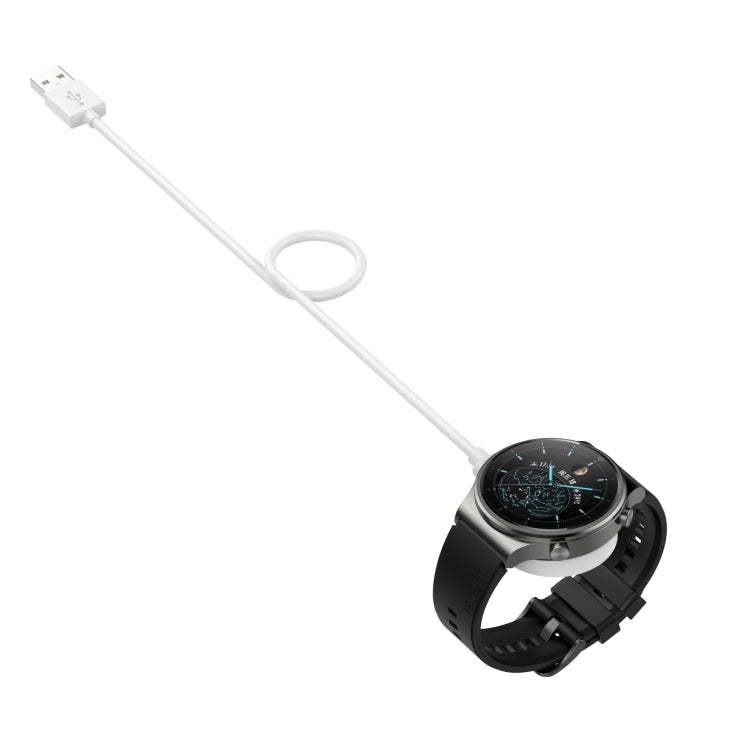 Smart Watch Magnetic Charging Cable, Length: 1m, Split Version(White) - Smart Wear by buy2fix | Online Shopping UK | buy2fix