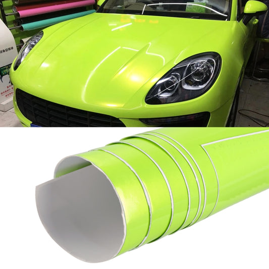 8 x 0.5m Auto Car Decorative Wrap Film Symphony PVC Body Changing Color Film(Fluorescent Yellow) - In Car by buy2fix | Online Shopping UK | buy2fix