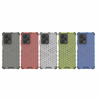 For Xiaomi Poco X5 Pro Shockproof Honeycomb PC + TPU Phone Case(Blue) - Xiaomi Cases by buy2fix | Online Shopping UK | buy2fix