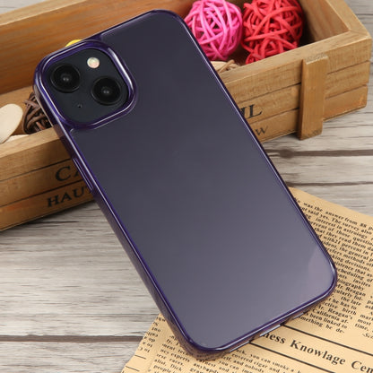 For iPhone 14 GEBEI Acrylic Phone Case (Purple) - iPhone 14 Cases by GEBEI | Online Shopping UK | buy2fix