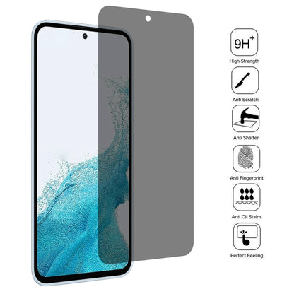 For Samsung Galaxy A54 5G 25pcs Flat Surface Privacy Tempered Glass Film - Galaxy Tempered Glass by buy2fix | Online Shopping UK | buy2fix