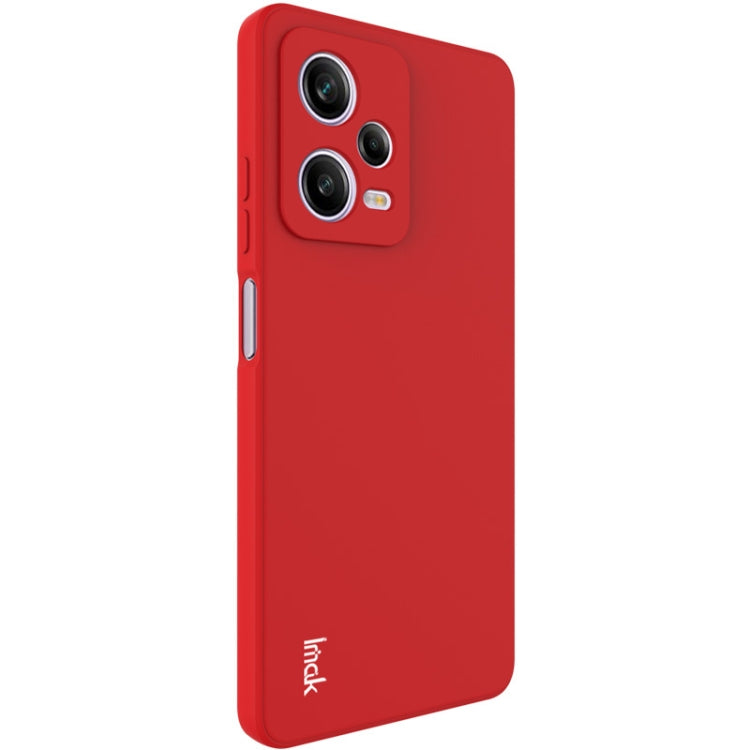 For Xiaomi Redmi Note 12 Pro 5G China / India IMAK UC-4 Series Straight Edge TPU Soft Phone Case(Red) - Note 12 Pro Cases by imak | Online Shopping UK | buy2fix