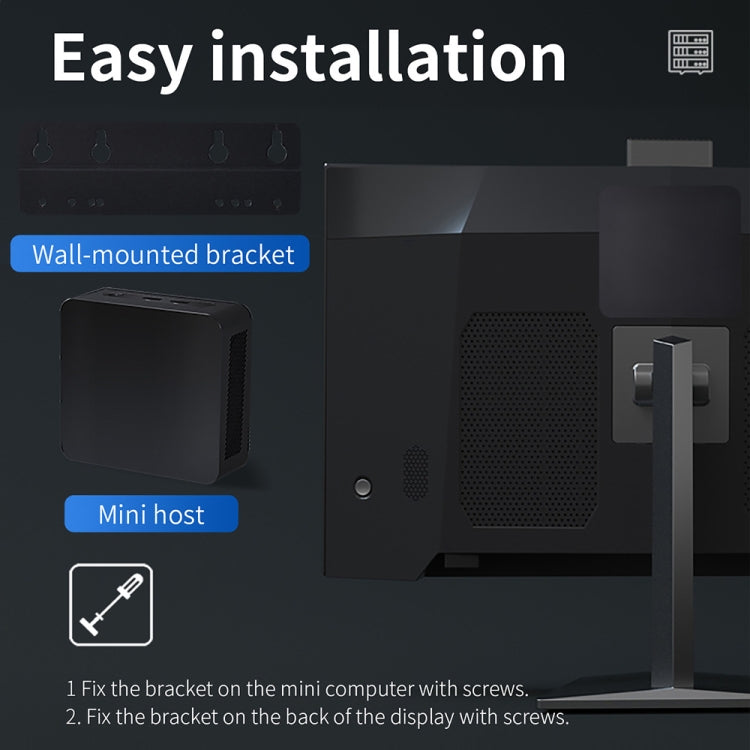 ZX03 Windows 11 Mini PC, Intel Alder Lake N95, Support Dual HDMI Output, Spec:8GB+1TB(UK Plug) -  by buy2fix | Online Shopping UK | buy2fix