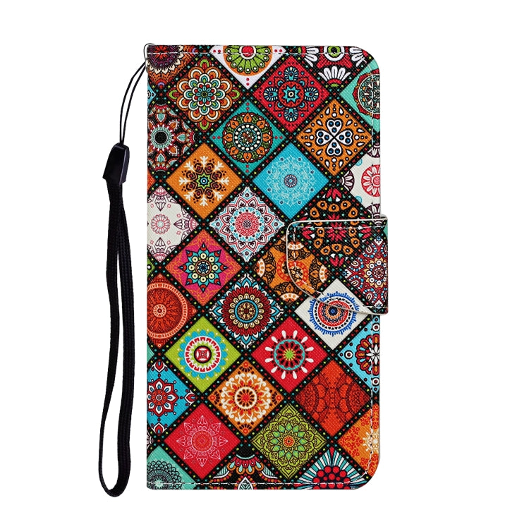 For Xiaomi Redmi 12C Colored Drawing Pattern Flip Leather Phone Case(Ethnic Style) - Xiaomi Cases by buy2fix | Online Shopping UK | buy2fix