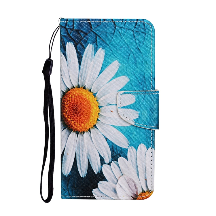 For Xiaomi Redmi Note 12 4G Global Colored Drawing Pattern Flip Leather Phone Case(Chrysanthemum) - Note 12 Cases by buy2fix | Online Shopping UK | buy2fix