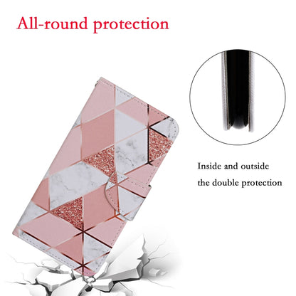 For Xiaomi Redmi Note 12 4G Global Colored Drawing Pattern Flip Leather Phone Case(Marble) - Note 12 Cases by buy2fix | Online Shopping UK | buy2fix