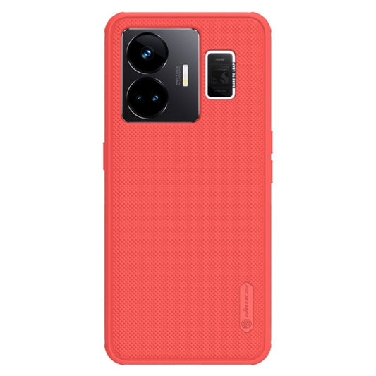 For Realme GT Neo 5 NILLKIN Frosted Shield Pro PC + TPU Phone Case(Red) - Realme Cases by NILLKIN | Online Shopping UK | buy2fix