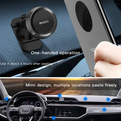 Yesido C60 Car 360 Degree Rotation Magnetic Phone Holder(Black) - Universal Car Holders by Yesido | Online Shopping UK | buy2fix