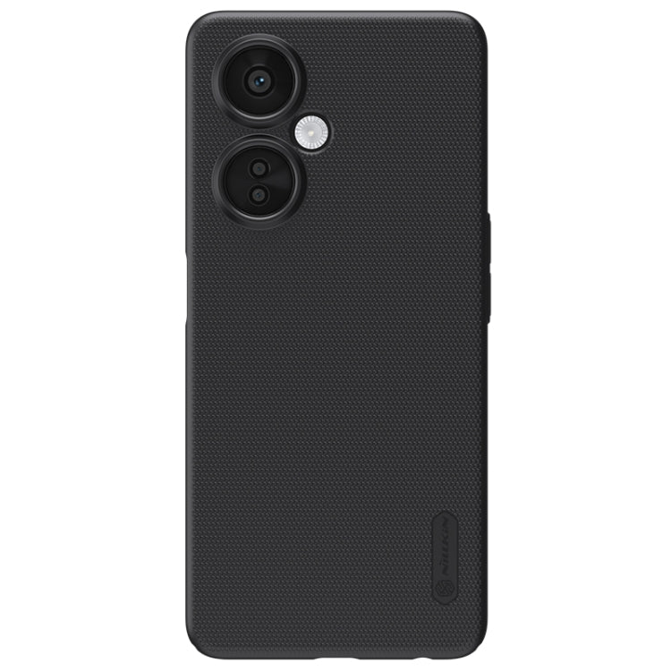 For OnePlus Nord CE 3 Lite NILLKIN Frosted PC Phone Case(Black) - OnePlus Cases by NILLKIN | Online Shopping UK | buy2fix