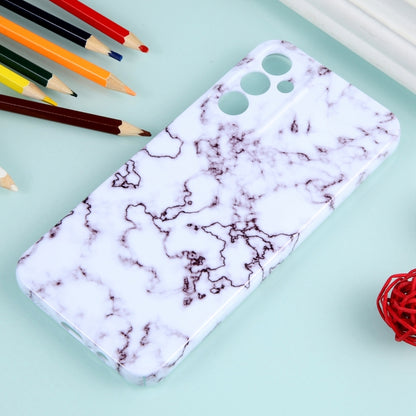 For Samsung Galaxy S22+ 5G Marble Pattern Phone Case(Red White) - Galaxy S22+ 5G Cases by buy2fix | Online Shopping UK | buy2fix