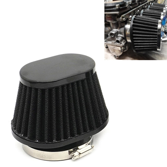 55mm XH-UN073 Mushroom Head Style Car Modified Air Filter Motorcycle Exhaust Filter(Black) - Air Intake System by buy2fix | Online Shopping UK | buy2fix