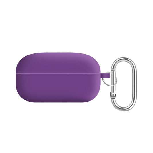 For Samsung Galaxy Buds Live / Buds2 Pro PC Lining Silicone Bluetooth Earphone Protective Case(Purple) - Samsung Earphone Case by buy2fix | Online Shopping UK | buy2fix