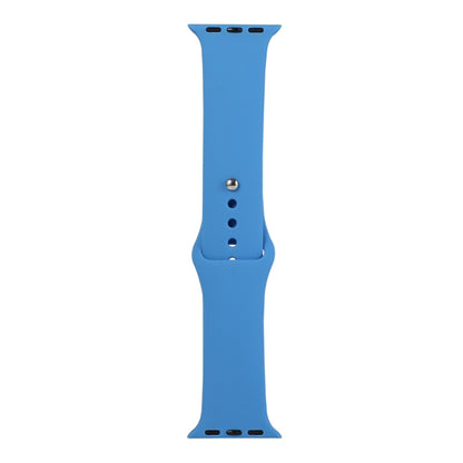 For Apple Watch Ultra 49mm / Series 8&7 45mm / SE 2&6&SE&5&4 44mm / 3&2&1 42mm Silicone Watch Band, Long Section (Men)(Wave Color) - Smart Wear by buy2fix | Online Shopping UK | buy2fix