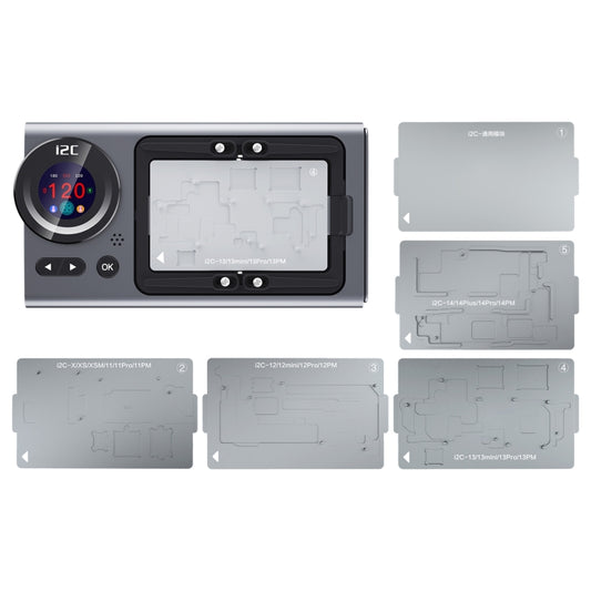 i2C T20 Intelligent Motherboard Middle Layered Heating Platform For iPhone X-14 Series, Plug:US - Repair Platform by i2C | Online Shopping UK | buy2fix