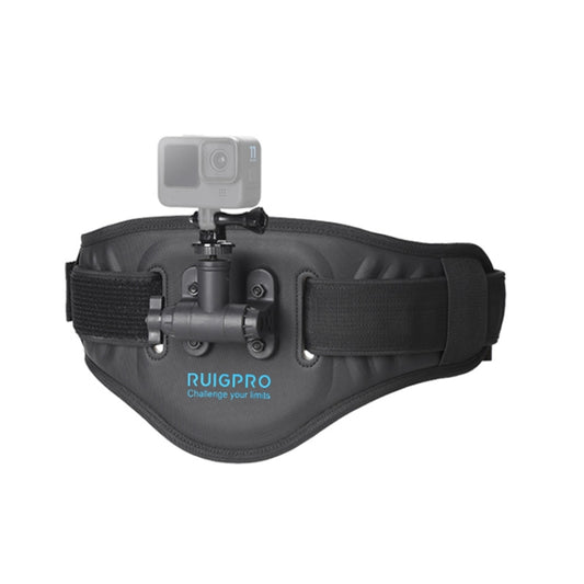 RUIGPRO Waist Belt Mount Strap With Action Cameras Adapter - Chest Belt by RUIGPRO | Online Shopping UK | buy2fix