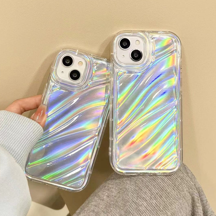 For iPhone 13 Pro Laser Sequin Waves TPU Phone Case(Transparent) - iPhone 13 Pro Cases by buy2fix | Online Shopping UK | buy2fix