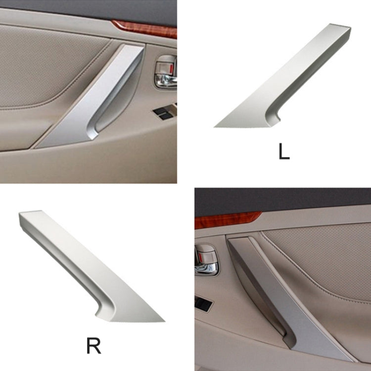 For Toyota Camry 2006-2011 Left-hand Drive Car Door Inside Handle Cover 74646-06080, Type:Left Front(Silver) - Door Handles by buy2fix | Online Shopping UK | buy2fix