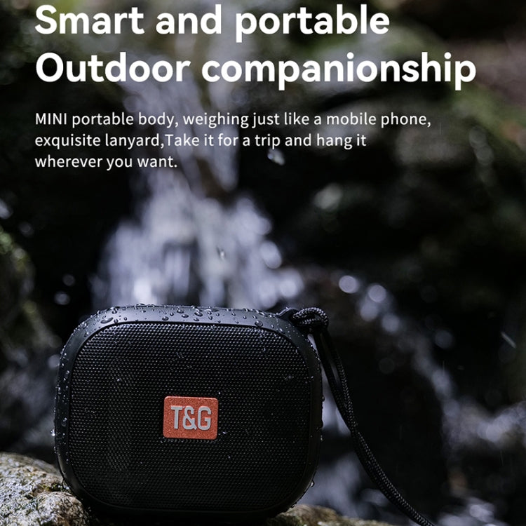 T&G TG-394 Outdoor TWS Wireless Bluetooth IPX7 Waterproof Speaker(Purple) - Mini Speaker by T&G | Online Shopping UK | buy2fix